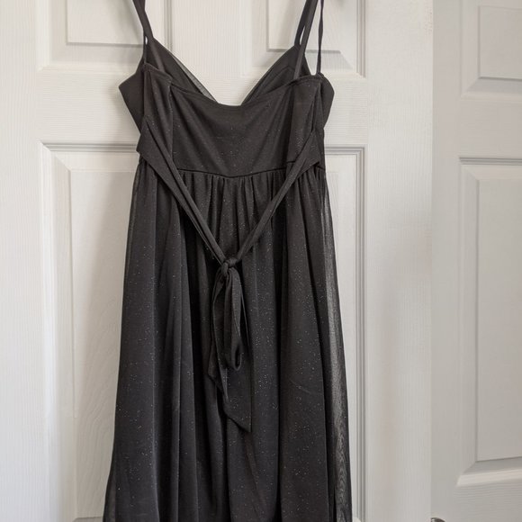 Jessica size 6 Black sparkle dress - Picture 3 of 7